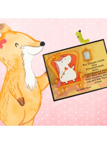 Mr. & Mrs. Panda schreibtischunterlage Einhorn Prinzessin Design... in Weiß