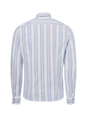 Nils Sundström Hemd in mehrfarbig blau - 0001