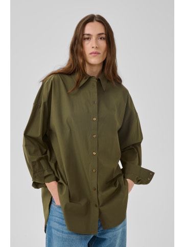 My Essential Wardrobe Langarm-Hemd SunnaMW Box fit in Capers