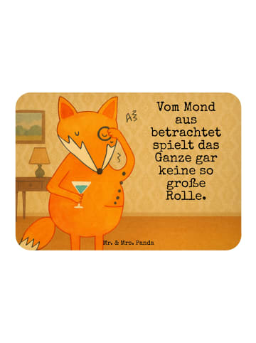 Mr. & Mrs. Panda Magnet Fuchs Lord Design mit Spruch in Weiß