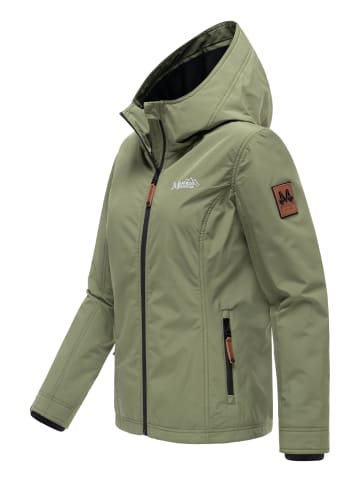 Marikoo Übergangsjacke Brombeere in Olive Leaf