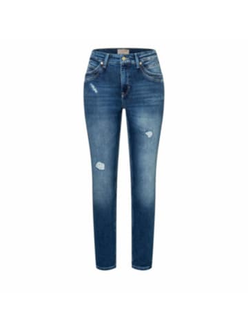 MAC HOSEN Stoffhose für Damen in blau