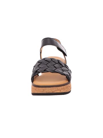 Gabor Plateausandaletten in schwarz
