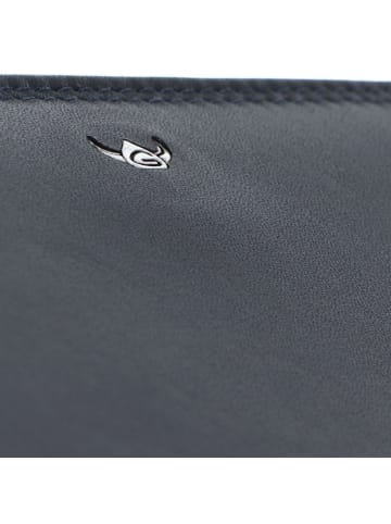 Golden Head Polo Geldbörse RFID Schutz Leder 20 cm marineblau
