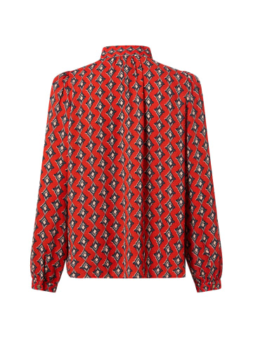 MARC CAIN COLLECTIONS Bluse in rot anthrazit - 0001