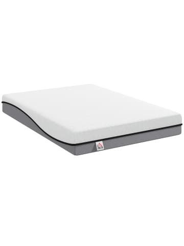 HOMCOM Matratze in Grau 200L x 90B x 20H cm