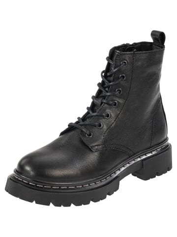 Palado Schnürstiefeletten Kea Warm in Schwarz/Schwarz