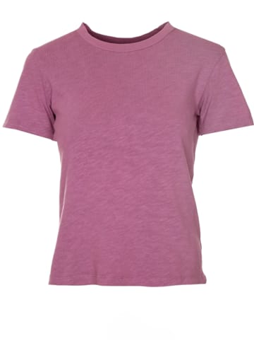 American Vintage T-Shirt Ajuste MC Col Rond in Violet Pastel