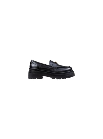 Pinko Schwarz Leder Plateau-Pumps