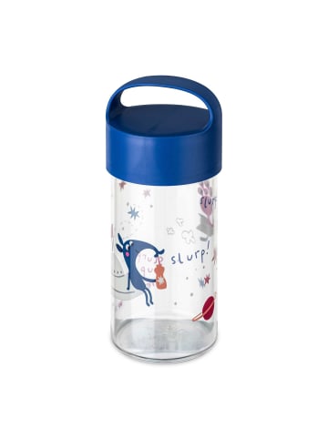 koziol Wasserflasche DREAMS, 500 ml in Marineblau, Ø 8,1 x (H) 17,7 cm