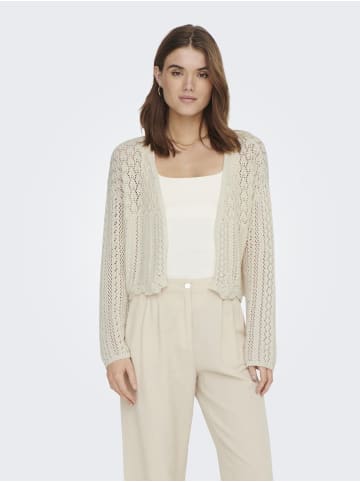 ONLY Strickjacke in Cloud Dancer