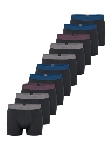 Schiesser Retro Short / Pant 95/5 Cotton in Schwarz