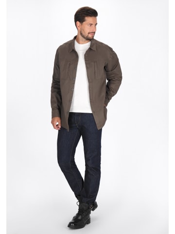 DreiMaster Vintage Men Shirt in stone grey