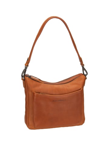 The Chesterfield Brand Schultertasche Tivra in Cognac
