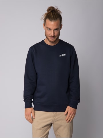 wat? Apparel Sweatshirt Go Green in Dunkelblau