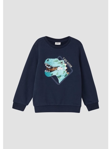 s.Oliver Sweatshirt in 5952_navy