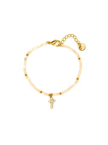 Luxenter Armband Nyali mit 18 Karat Gelbgold-Finish – NYALI