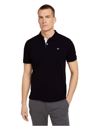 Tom Tailor Polo Shirt BASIC POLO in Schwarz-2