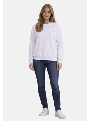 U.S. Polo Assn. U.S. POLO ASSN. Damen Sweatshirt P034 in Weiss