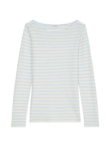 Marc O'Polo Ringel-Longsleeve regular in multi/ calm sea