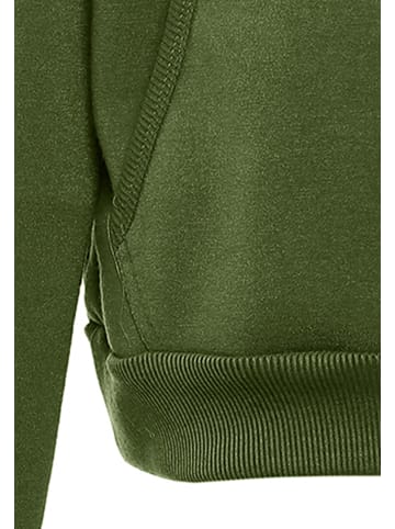 MO Herren Round Neck Sweater in OLIV