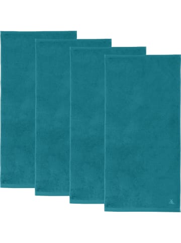 Erwin Müller Frottier Duschtuch 4er-Pack Heidenheim in petrol