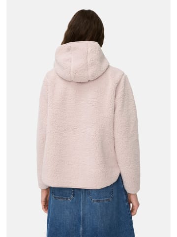 Camel Active Kapuzenpullover aus Teddyfleece in Lilarosa