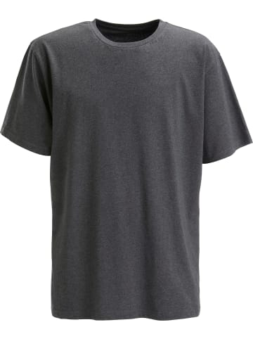 REDBEST Single-Jersey T-Shirt in anthrazit meliert