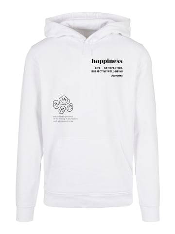 F4NT4STIC Basic Hoodie happiness HOODIE UNISEX in weiß