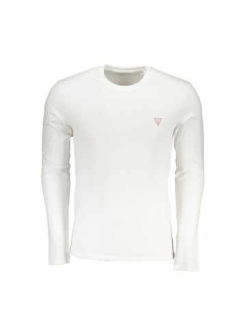 Guess Jeans Weißes Baumwoll-T-Shirt