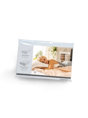 Tempur Jersey-Kissenbezug für Schlafkissen Comfort Pureclean 80 x 40 cm in weiß