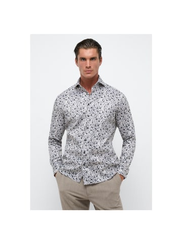 Eterna Langarmhemd in Grau