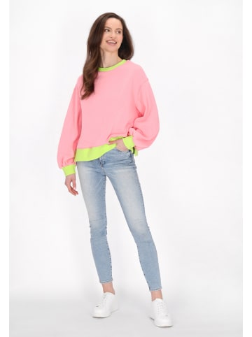 usha BLUE LABEL Women Sweatshirt in multicolor pink