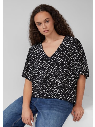 QS Bluse in 99A0_schwarz