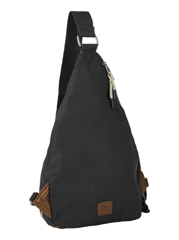 Camel Active AURUM Umhängetasche mit verstellbarem Schulterriemen in Schwarz