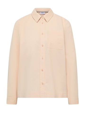 Cecil TOS Corduroy Blouse in Pearl Beige