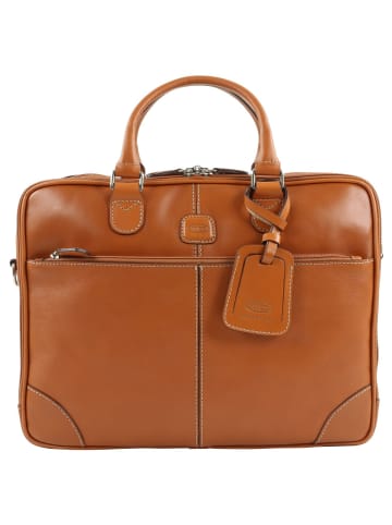 BRIC`s Life Pelle - Aktentasche Leder 40 cm in cognac