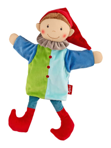 Sigikid Handspielpuppe Kasper Plüschfigur fürs Puppenspiel in mehrfarbig