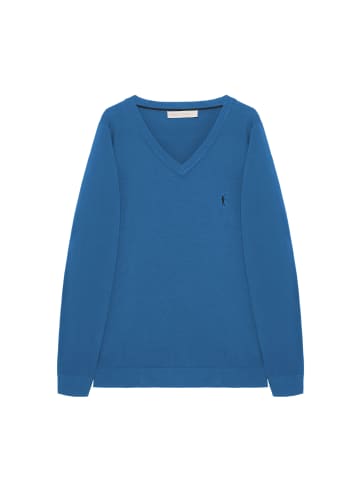 Polo Club Pullover in Blau