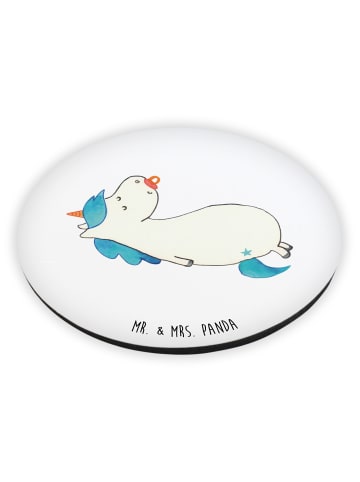 Mr. & Mrs. Panda magnet Einhorn Schnuller ohne Spruch in Weiß