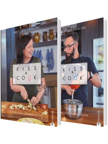 Christian Kiss & Cook 2 Bände | Zu zweit kochen. Gemeinsam genießen.