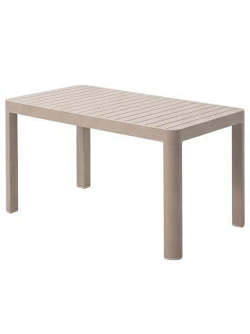 home24 Ausziehbarer Gartentisch Yaro in Beige