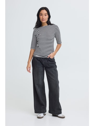 Oxmo Rundhalsshirt OXNPubby in Weiß