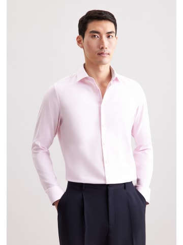 Seidensticker Business Hemd Shaped in Rosa