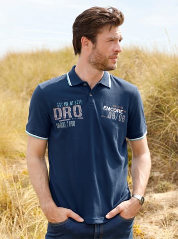 WITT WEIDEN Kurzarmshirt in dunkelblau