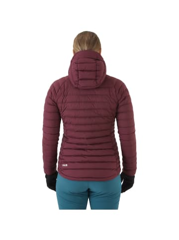 Rab W INFINITYMICROLIGHT JACKET in Dunkelrot
