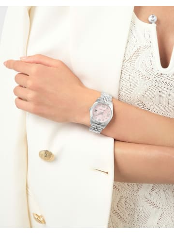 Philipp Plein Analoguhr für Damen in Rosa