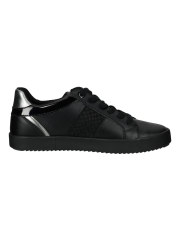 Geox Sneaker in Schwarz/Silber