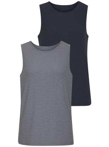 Vivance Tanktop in navy, graublau