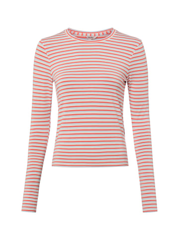 mbyM Langarmshirt Christina-M in koralle mehrfarbig